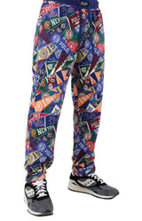 (PK80RL-AY60) Rib Waistband PJ Pant - Prep Rally Print