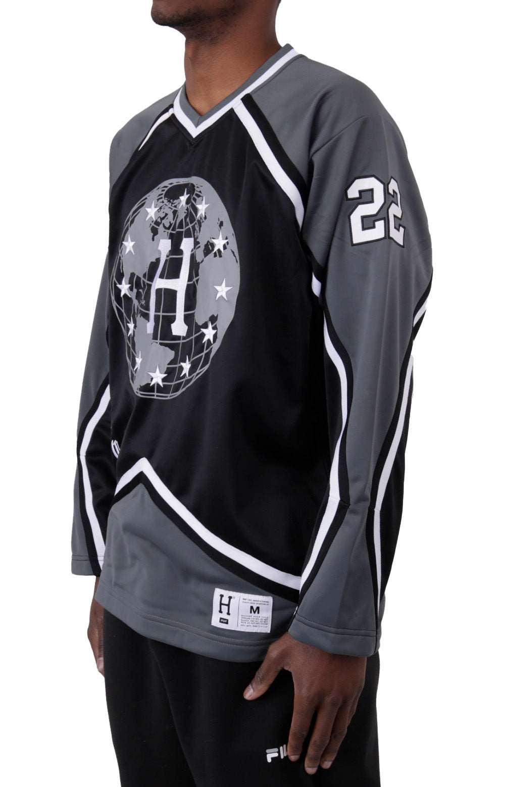 Center Ice Hockey Jersey - Black