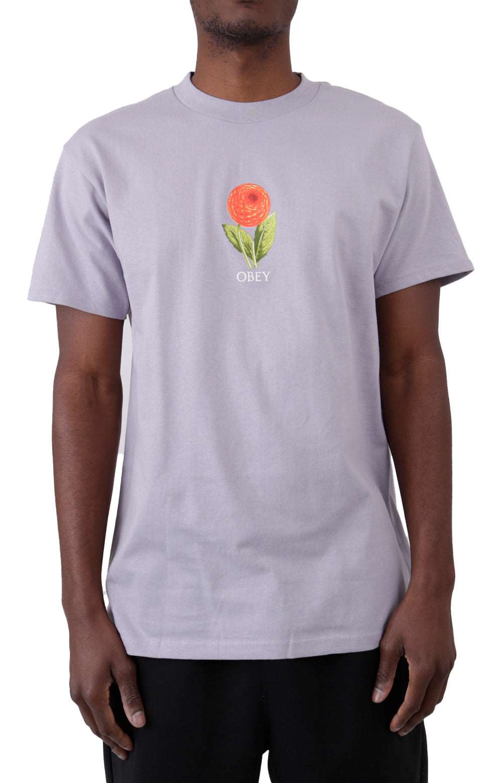 Obey Bulb T-Shirt - Lilac Chalk