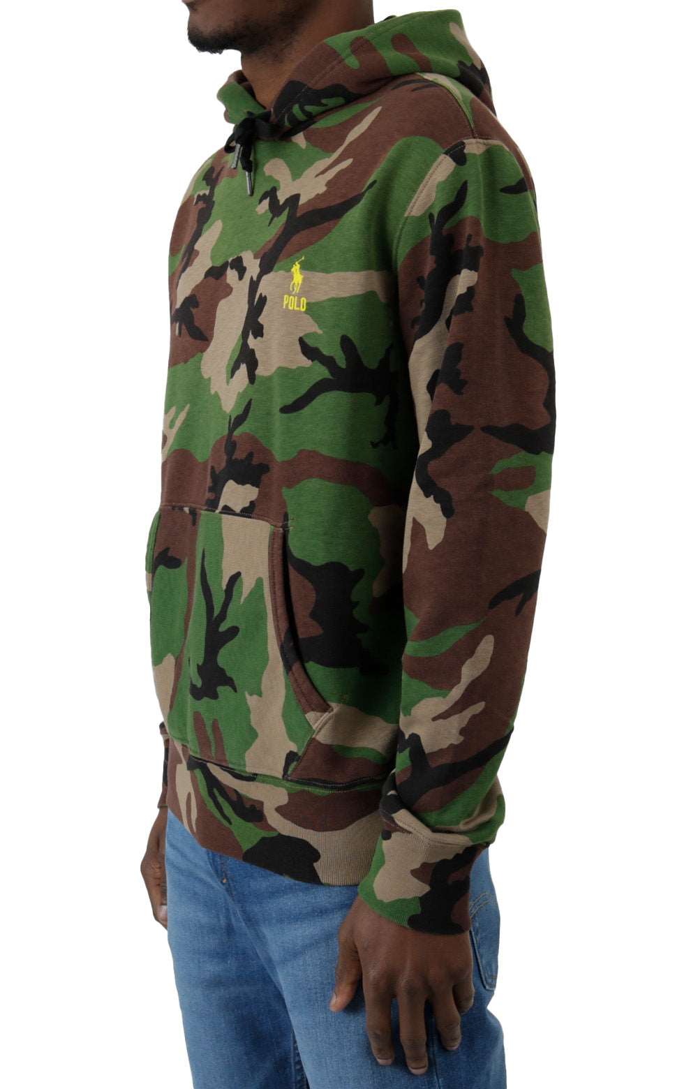 Polo Ralph Lauren Camo Fleece Pullover Hoodie Surplus Camo MLTD