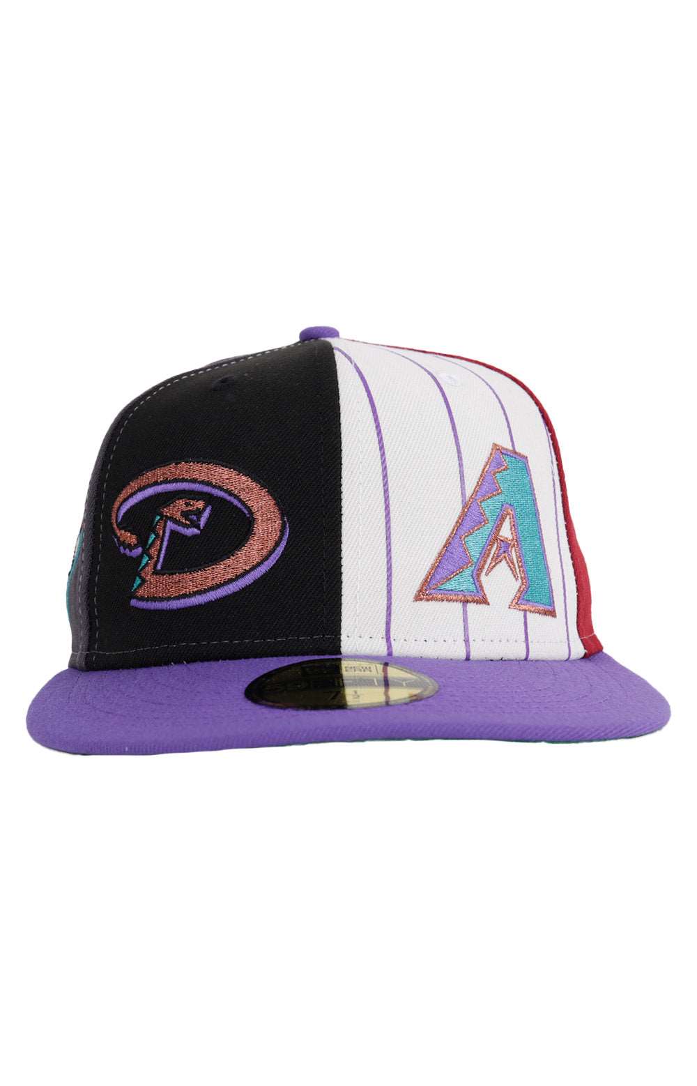 Men's Arizona Diamondbacks New Era Purple Blooming 59FIFTY Fitted Hat
