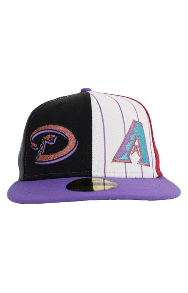 Arizona Diamondbacks SWIRL Purple Fitted Hat by New Era