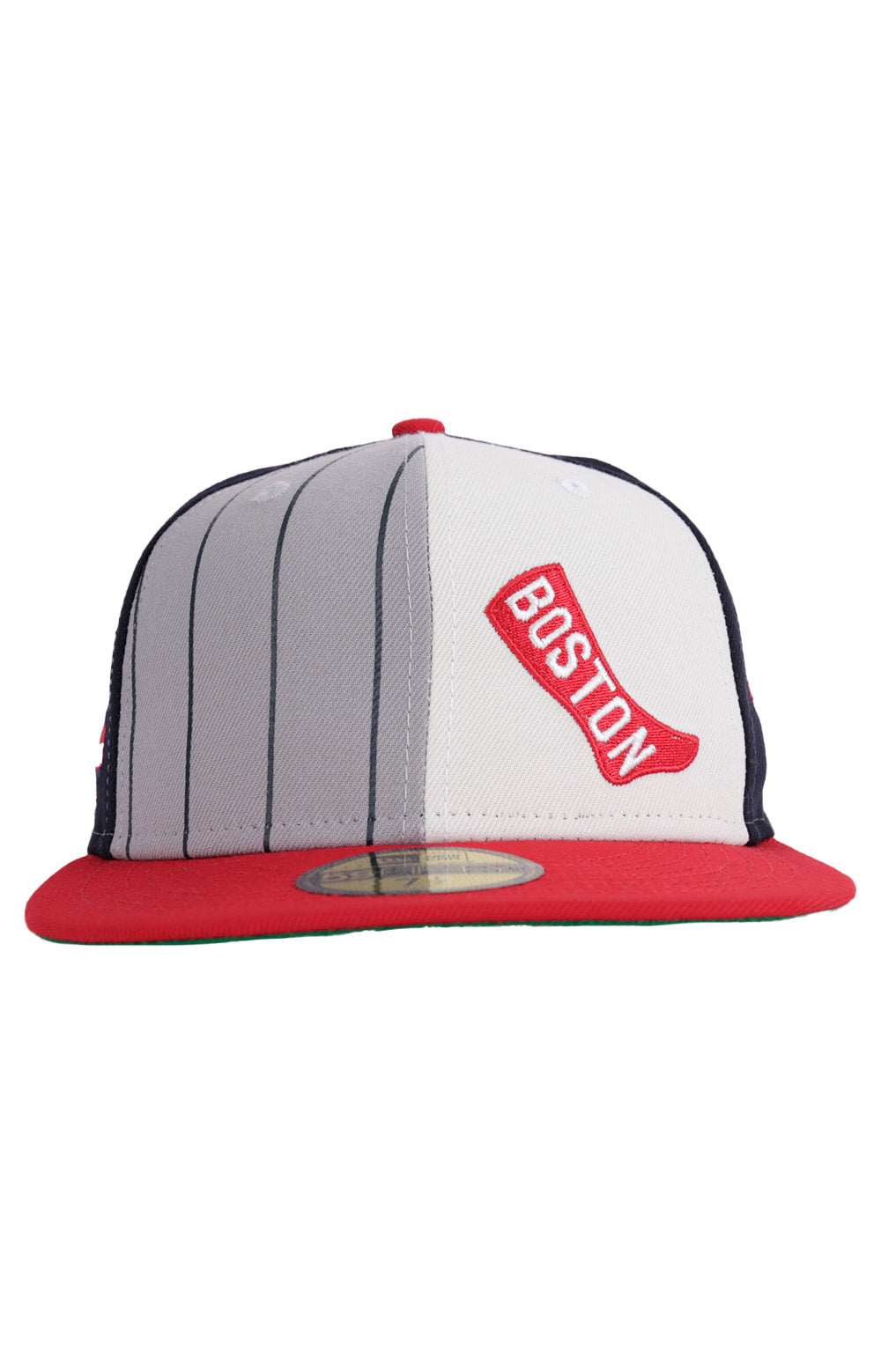 Boston Red Sox Logo Pinwheel 59FIFTY Fitted Hat