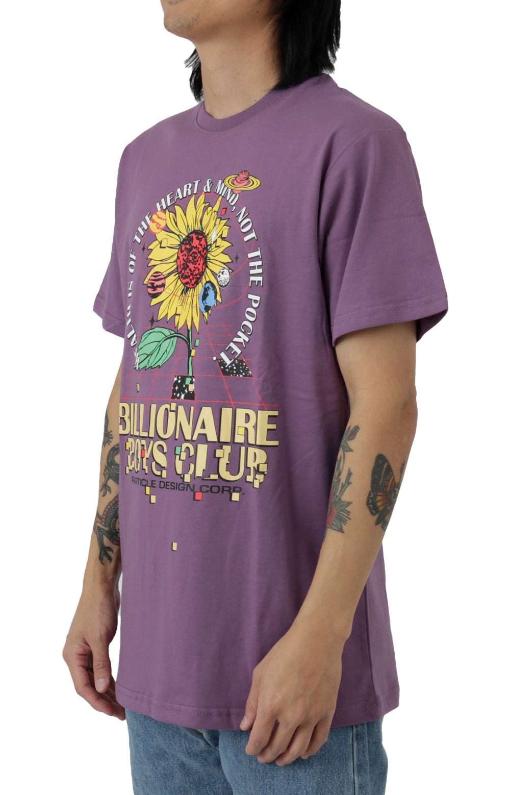 BB Sunflower T-Shirt - Grape Jam