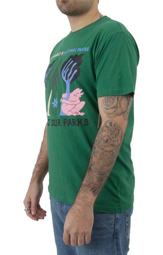 Protect Our Parks Tree Hugger T-Shirt - Green