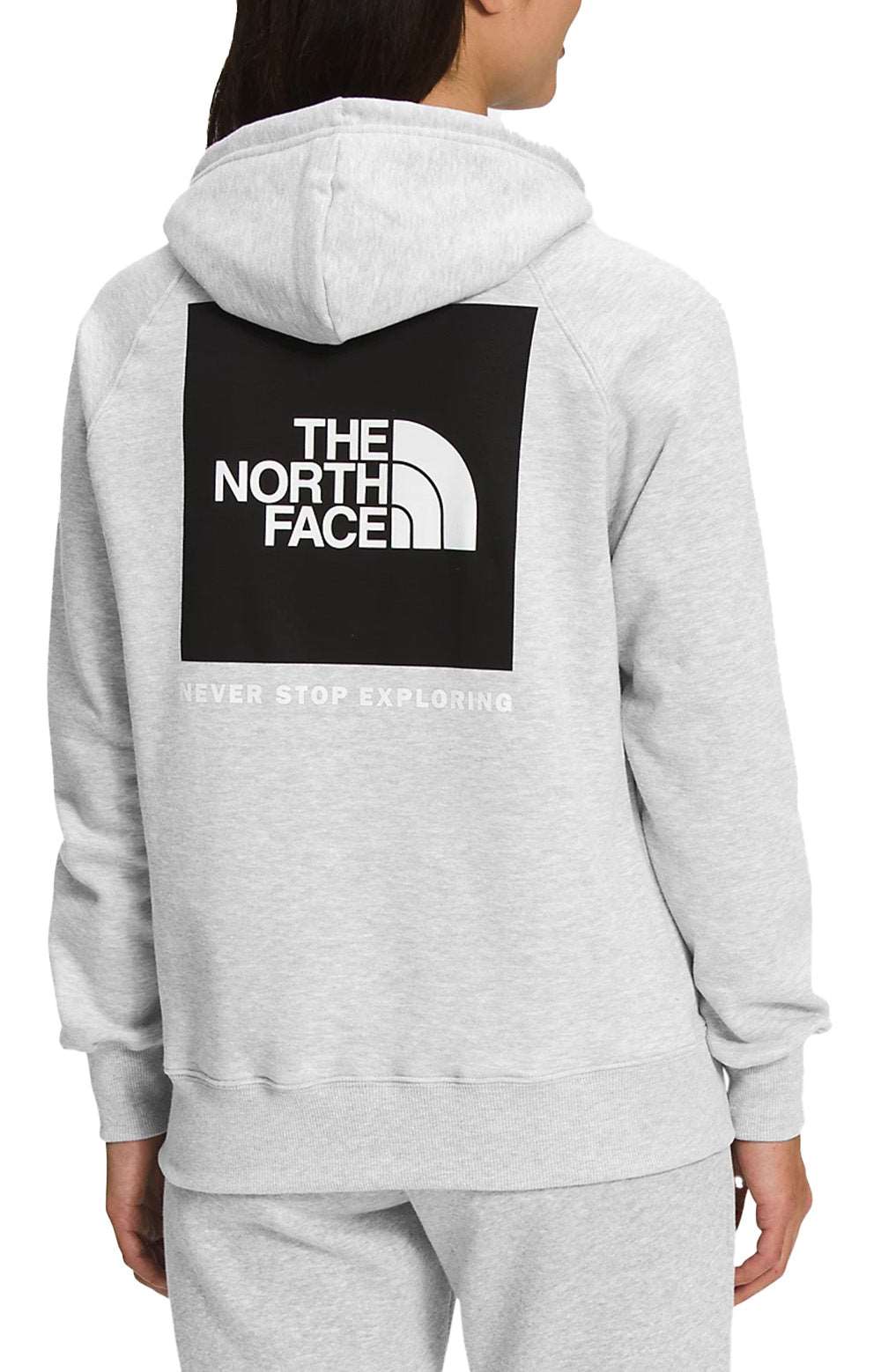 Box NSE Pullover Hoodie - TNF Light Grey Heather/TNF Black