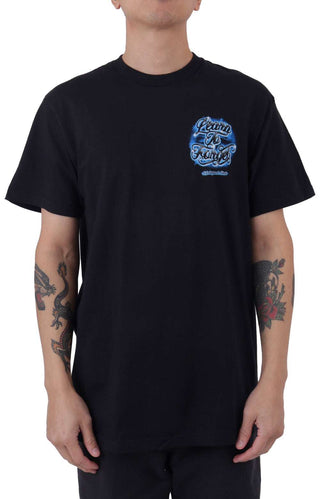 Airbrush Logo T-Shirt - Black