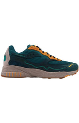 Saucony 3D Grid Hurricane Retro Sneakers - Green