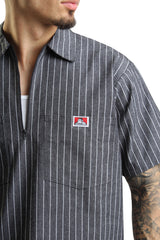 1/2 Zip Stripe Shirt