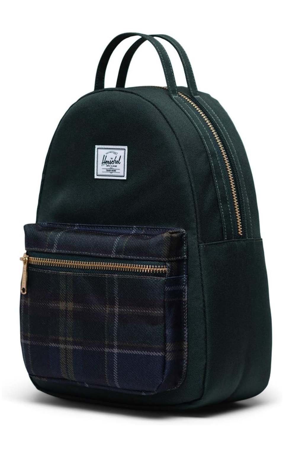 Herschel, Nova Mini Backpack - Darkest Spruce Winter Plaid – MLTD