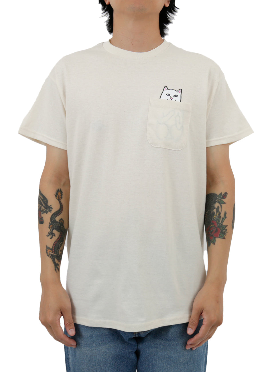 Lord Nermal Pocket T-Shirt - Natural