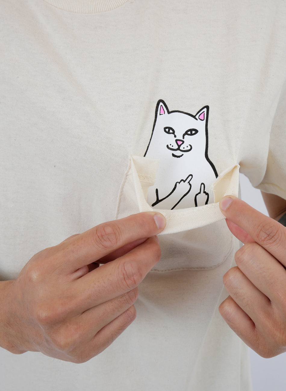 Lord Nermal Pocket T-Shirt - Natural