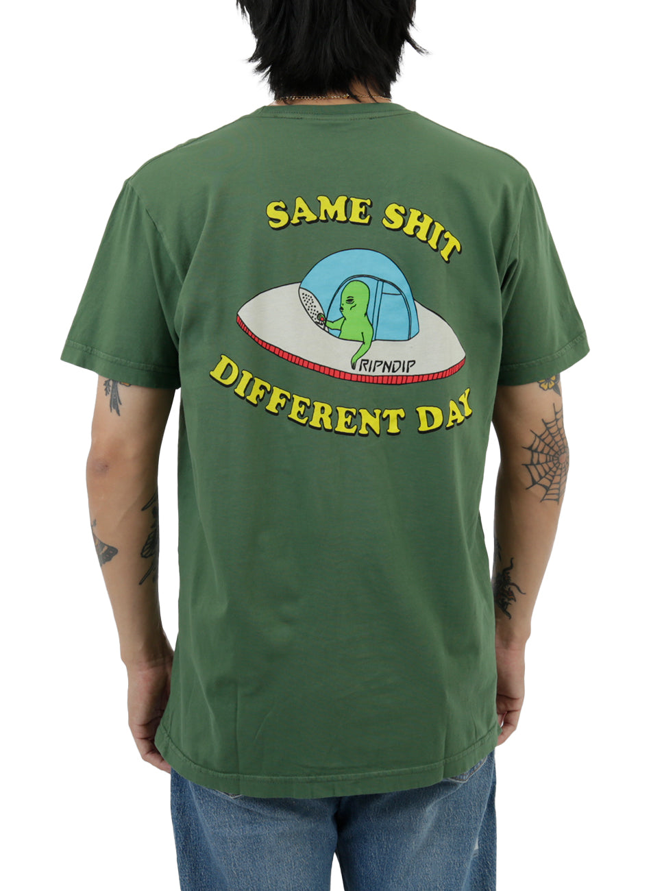 Same Sh*t Different Day T-Shirt - Olive