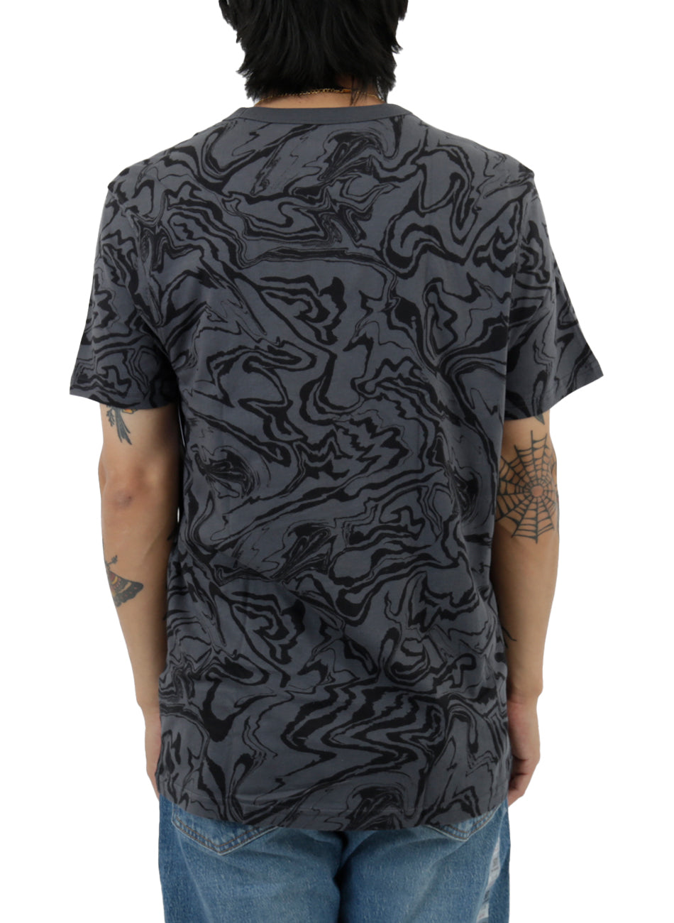 Classic AOP T-Shirt - Liquid Marble Stealth