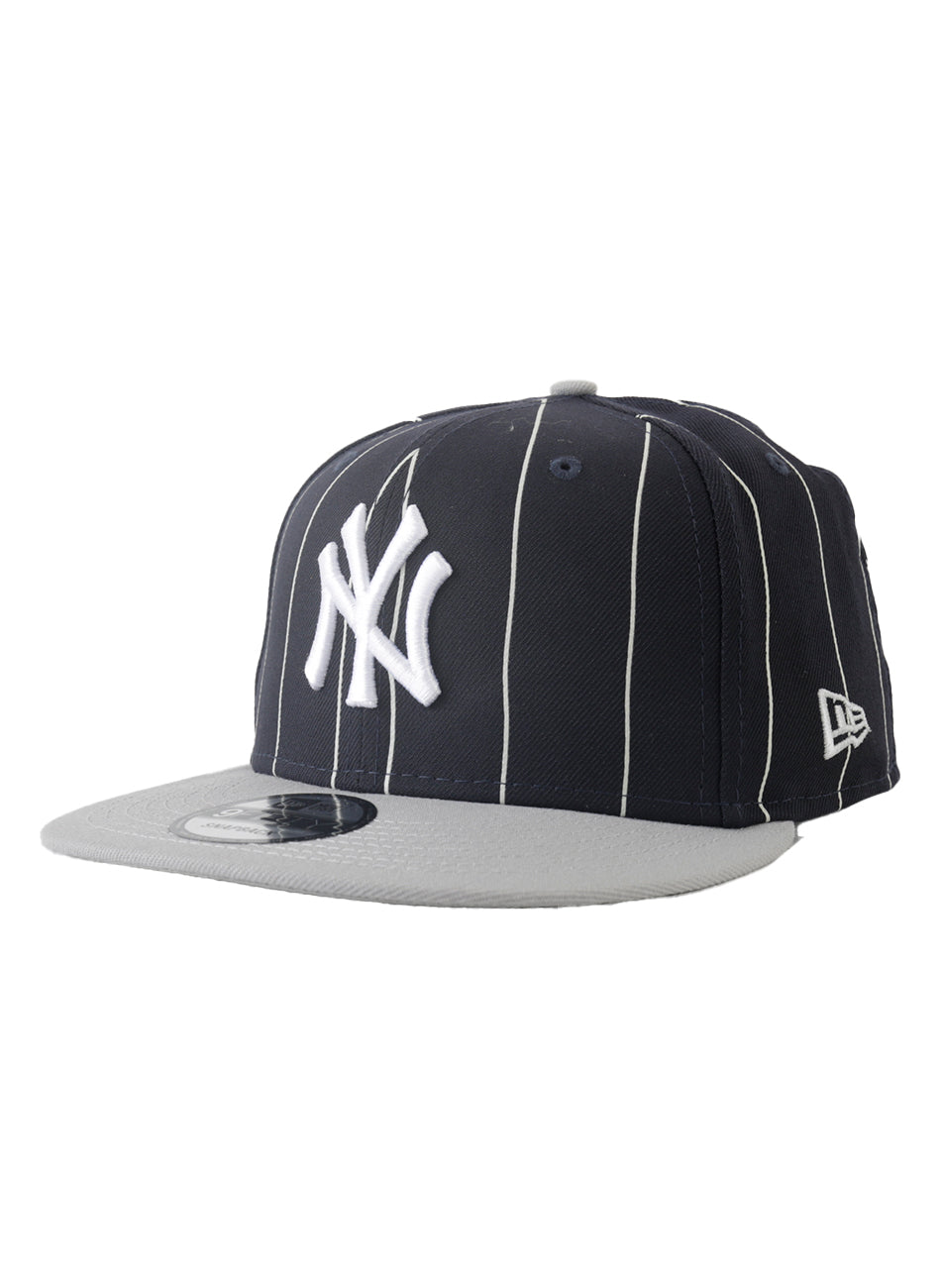 NY Yankees Vintage Pinstripe OTC 950 Snap-Back Hat - Wide