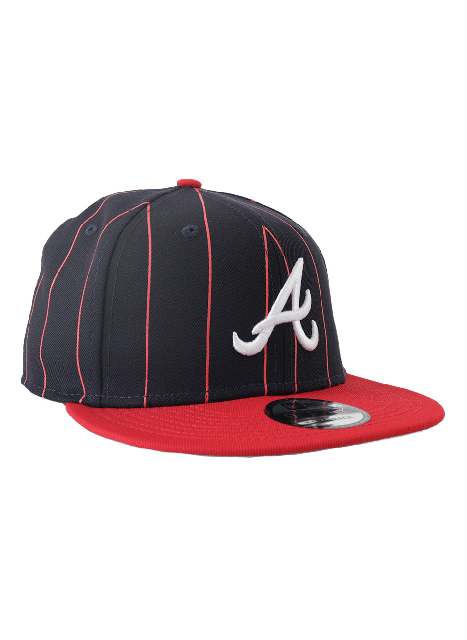 Atlanta Braves Vintage Pinstripe OTC 950 Snap-Back Hat