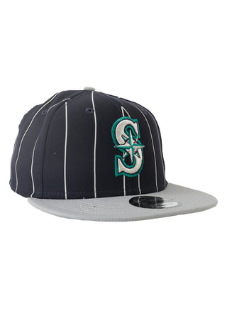 Seattle Mariners Vintage Pinstripe OTC 950 Snap-Back Hat