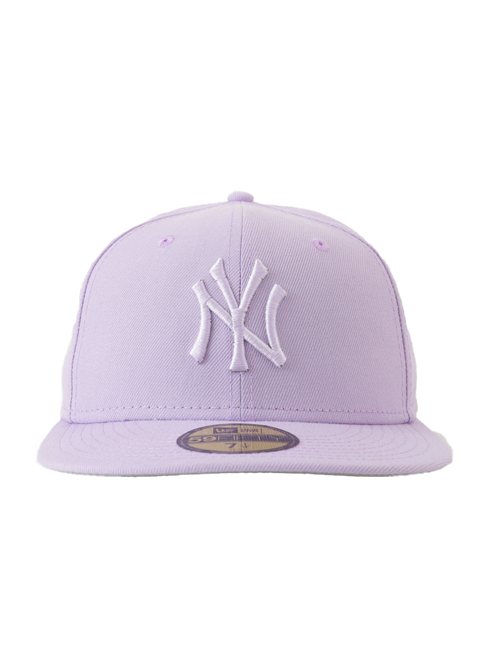 Color Pack NY Yankees Snap-Back Hat - Light Purple