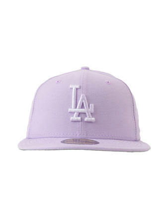 Los Dodgers Color Pack 5950 Fitted Cap - Light Purple