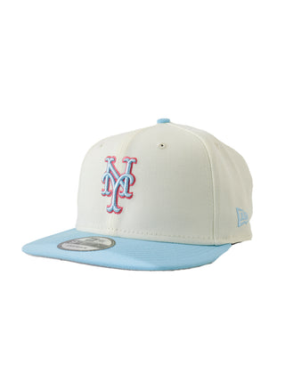 Color Pack NY Mets Snap-Back Hat - White/Light Blue