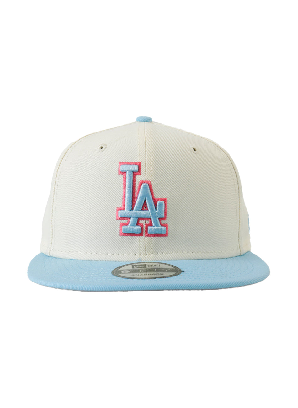 Color Pack Los Dodgers Snap-Back Hat - White/Light Blue