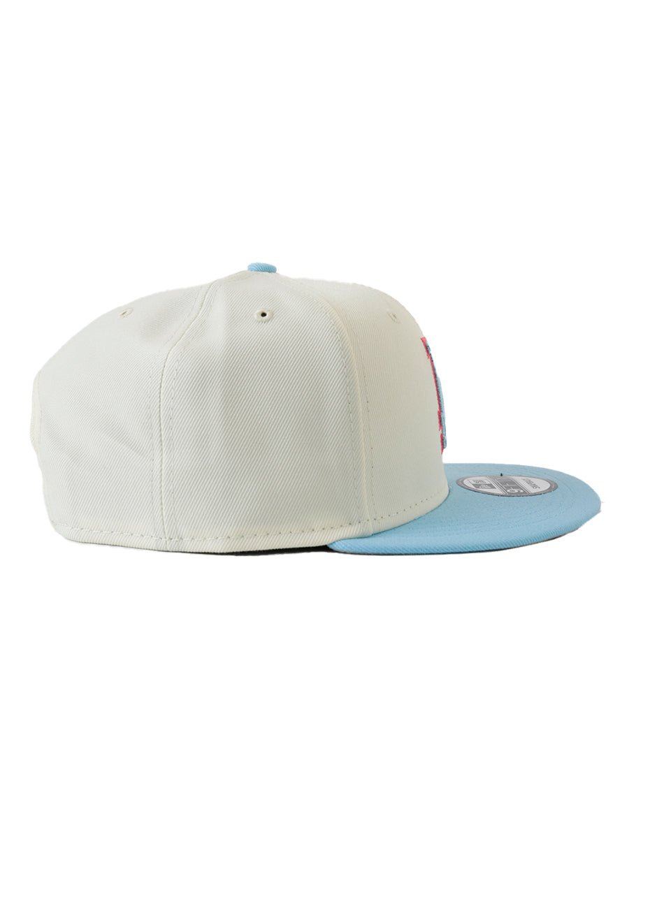 Color Pack Los Dodgers Snap-Back Hat - White/Light Blue