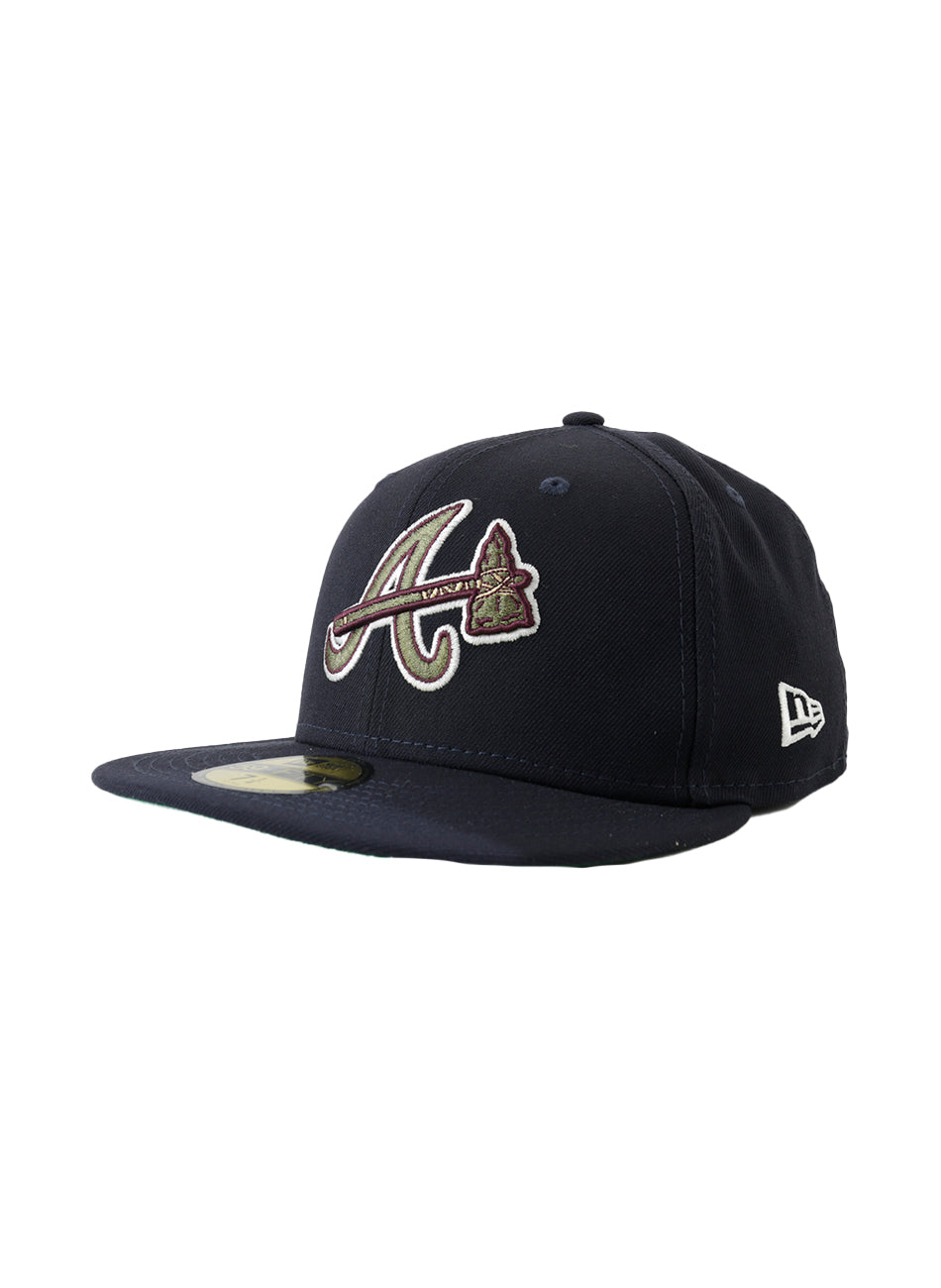 Atlanta Braves Botanical 59Fifty Fitted Cap (60355782)