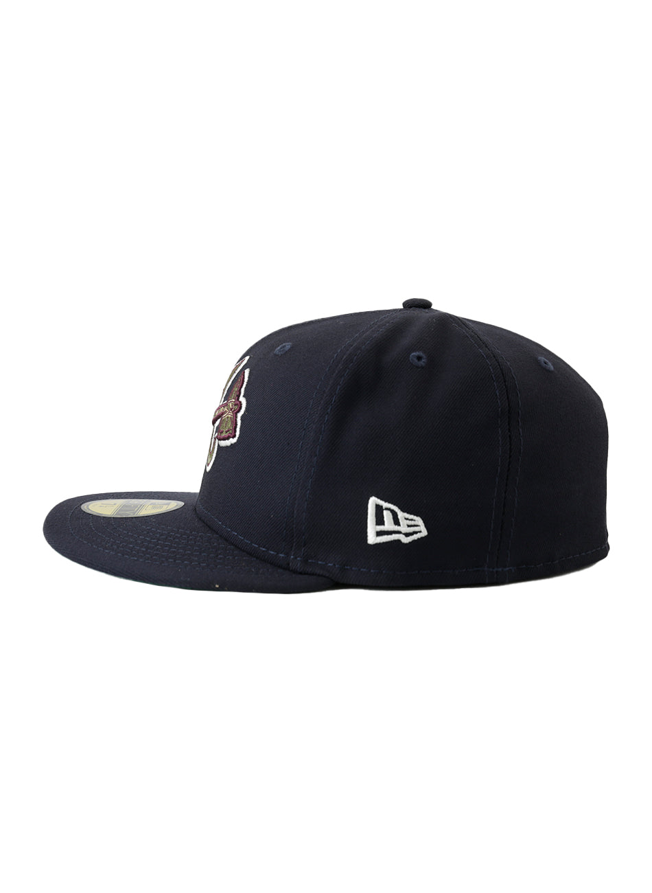 Atlanta Braves Botanical 59Fifty Fitted Cap (60355782)
