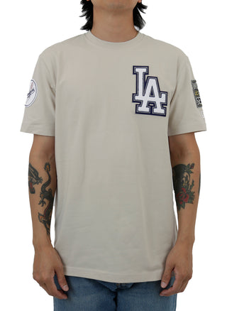 Champion Reverse Weave LA Dodgers t-shirt in white