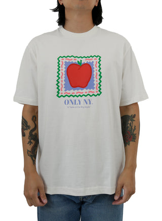 Big Apple Stamp T-Shirt - Natural