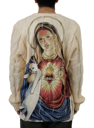 Mother Mary Cable Knit Sweater