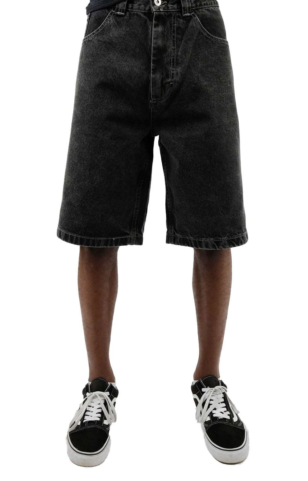 Big Boy Shorts - Silver Black