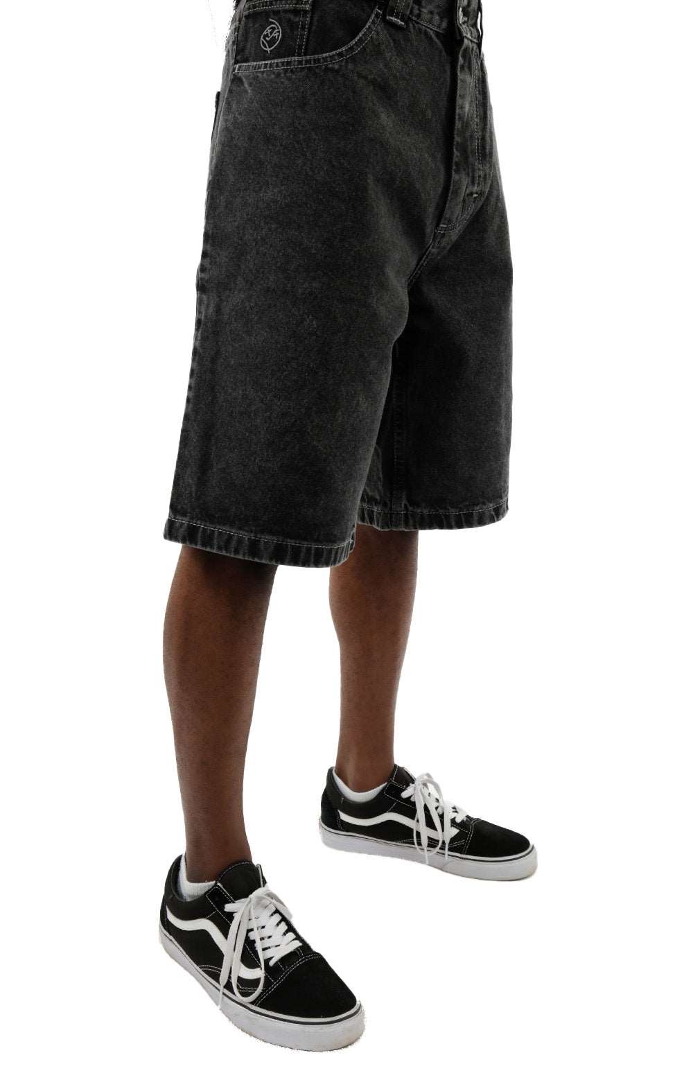 新作新品BIGBOY SHORTS SILVER BLACK M-