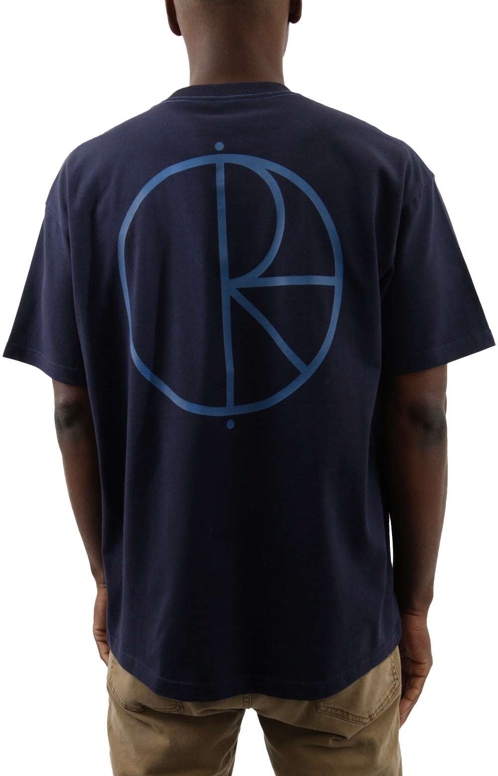 Stroke Logo T-Shirt - Navy Blue