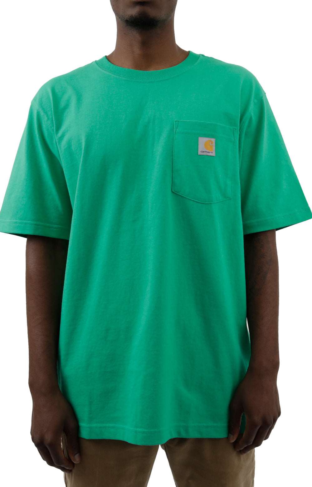 (K87) Workwear Pocket T-Shirt - Malachite