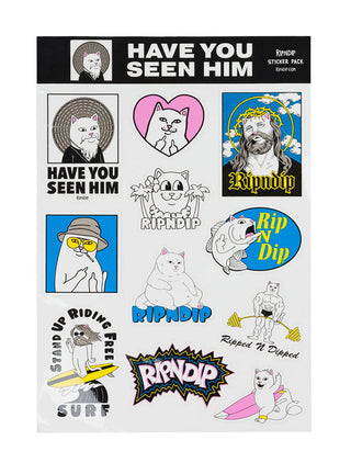 Have You Seen Him Sticker Sheet