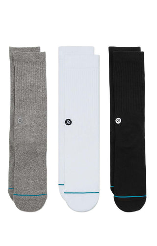 Icon 3 Pack Socks - Multi