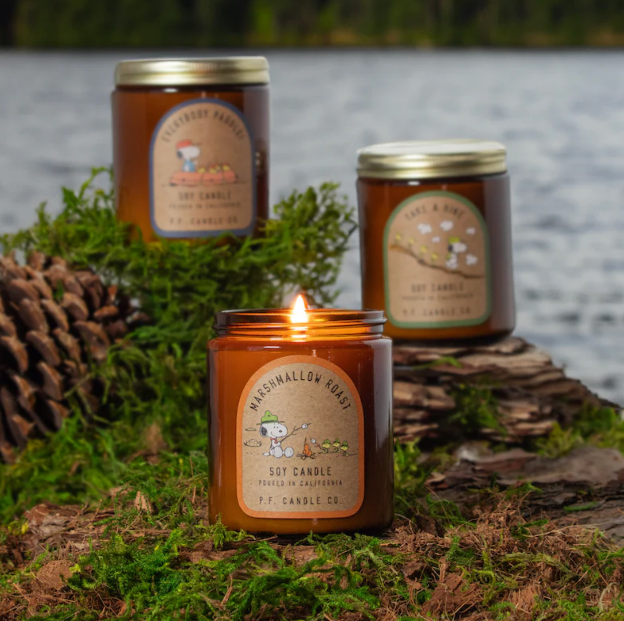 P.F. Candle *EXCLUSIVE* Marshmallow Roast for Peanuts™ – Standard Candle