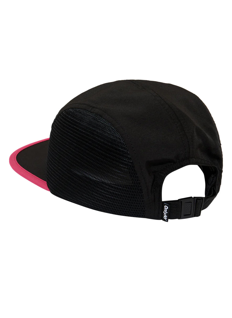 Sportswear Mesh 5-Panel Hat - Black/Magenta