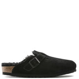 Boston Shearling | Suede Leather Black