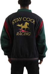 StayCoolNYC Racing Bomber Jacket