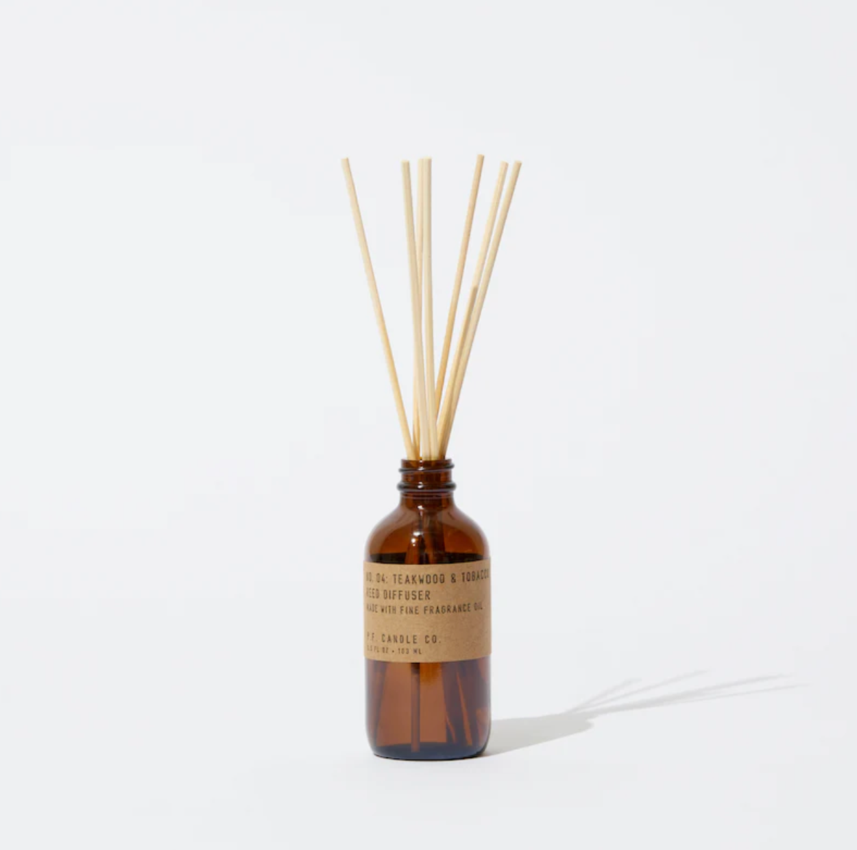 P.F. Candle Co. Teakwood & Tobacco– Reed Diffuser | MLTD.com