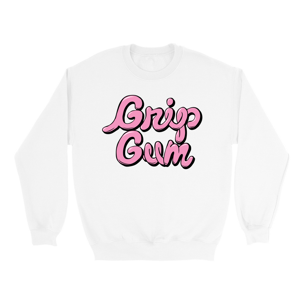 Bubble Gum Grip Gum Sweater