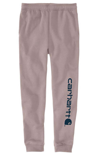 (105899) Relaxed Fit Midweight Tapered Graphic Sweatpant - Mink