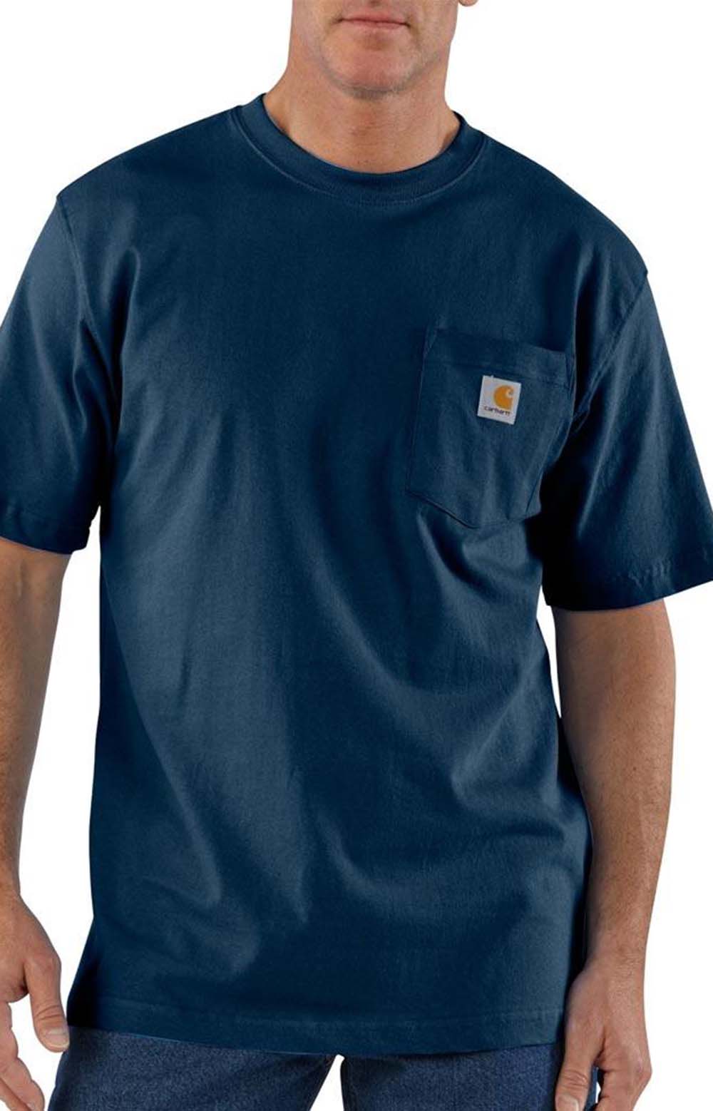 (K87) Workwear Pocket T-Shirt - Navy