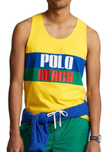 Jersey Tank Top - Yellow Multi