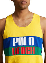 Jersey Tank Top - Yellow Multi