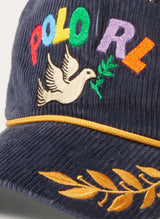 8 Wale Cord Cap - Navy