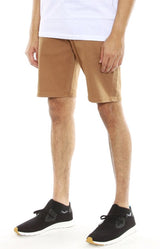 New Threat Twill Shorts - Tobacco Brown