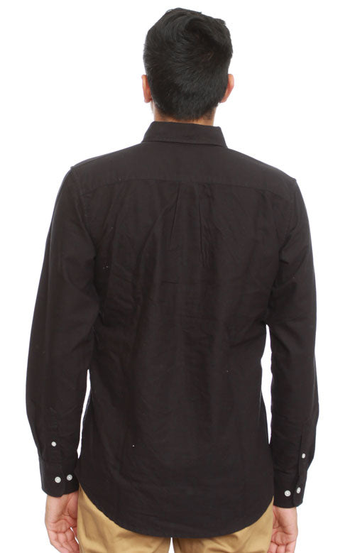 Eighty Nine Button-Up Shirt - Black